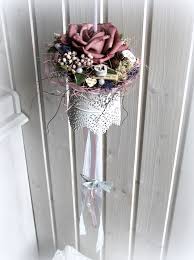 Fenster Hangedeko Aus Metalltopf Rose In Altrose Und Allerlei Mehr Die Bander Konnen Individuell Gekurzt Werden Gesam Bastelarbeiten Dekoration Bastelideen