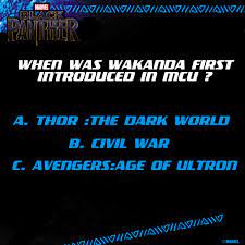 Jul 24, 2021 · the geeks will be so ready for these marvel trivia questions! Silly Punter On Twitter Free Movie Ticket Trivia Quiz Question 3 3 Answer With Wakandaforever Sillypunter Like Re Tweet Trem And Condition Https T Co 8z4p5tgwbv Marvel Suprheros Movie Mcu Contestalert Contest Freemovieticket