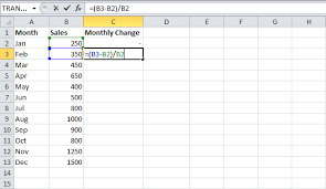 Use opening round bracket to start the formula. Percent Change Formula In Ms Excel Tech Support
