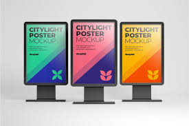 Citylight Digital Poster Mockup In 2020 Poster Mockup Outdoor Advertising Mockup Outdoor Advertising