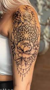 Pin By Marion Schimmeyer On Tatuagem Feminina Costas Upper Arm Tattoos Shoulder Tattoos For Women Tattoos