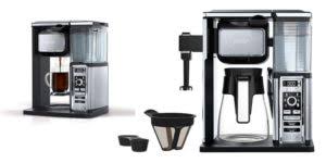 The glass carafe is dishwasher safe. Ninja Cf091 Coffee Bar Brewer System With Glass Carafe