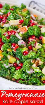 Pomegranate Kale Salad Video Tatyanas Everyday Food Recipe Salad Recipes Pasta Salad Recipes Beef Recipes Easy