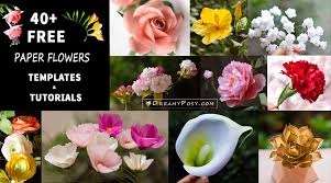 It's better to use 250gsm paper, buy here. Free Paper Flowers Tutorials How To Make Paper Flowers Step By Step