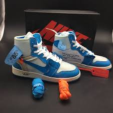 Air Jordan 1 Off White Cop From Ig Justdoshoe Air Jordans Blue And White Jordans Jordan 1 Retro High