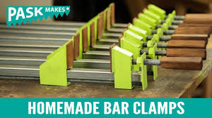 Wood crafts woodworking clamp how to plan shop organization projects diy woodworking woodworking jigs woodworking clamps. Homemade Bar Clamps Youtube