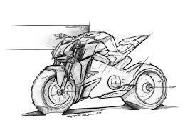 Ducati Streetfighter 2020 Faraud Bike Sketch Concept Motorcycles Sketches Bike Drawing