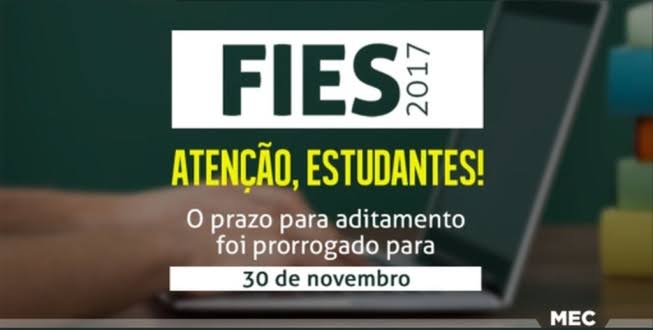 Resultado de imagem para EDUCAÇÃO/BRASIL: FIES PODE SER RENOVADO ATÉ 30 DE NOVEMBRO"