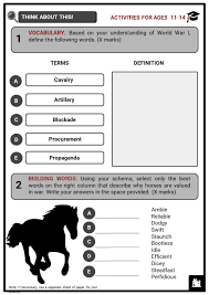 horses in world war i facts worksheets speed efficiency why used