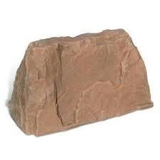 Great savings & free delivery / collection on many items. Dekorra 39 In L X 21 In W X 21 In H Medium L Plastic Cover In Orange Burgundy 110 Ab The Home Depot In 2020 Fake Rock Well Pump Cover Well Pump