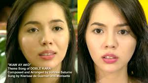 Doble Kara Ost Ikaw Ay Ako Music Video By Klarisse Morissette Music Videos Music Ako