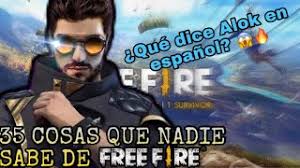 Alok is a character in garena free fire. Que Esta Diciendo Alok 35 Cosas Que Nadie Sabe De Free Fire Parte 2 De 2 Youtube