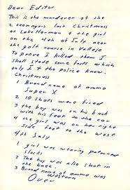 The First Letter July 31 1969 408 Cipher The Great Zodiac Killer Hoax Of 1986