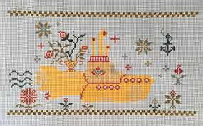 \\r\\n\\r\\n this listings is for a virtual pattern that you can print off at home, or view via a computer or t Quarantine Submarine For All The Beatles To Self Isolate In As One Family Unit My Very First Cross Stitch Beatles