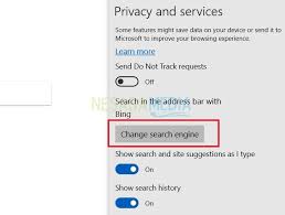 Click settings and more … click privacy search, and services. Cara Mengganti Search Engine Default Di Microsoft Edge Nesabamedia