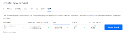 How To Create Edit And Delete Dns Records Digitalocean Product Documentation