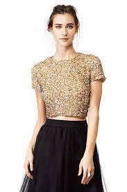 Shop 470 top black and gold embellished top and earn cash back all in one place. Badgley Mischka Gold Dust Top Fashion Dresses Eve Outfit