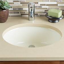 hahn ceramic oval undermount bathroom