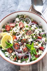 Maybe you would like to learn more about one of these? Israeli Couscous Salad With Herbs And Feta The Home Cook S Kitchen