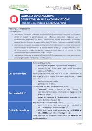 CALDAIE A CONDENSAZIONE GENERATORI AD ARIA A ... - OAT