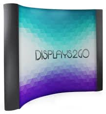 10 Coyote Popup Trade Show Banner Backdrop W Custom Graphics End Caps Black Tradeshow Banner Banner Backdrop Pop Up Frame