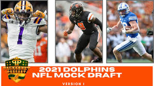 Miami Dolphins 7 Round 2021 Nfl Mock Draft Youtube