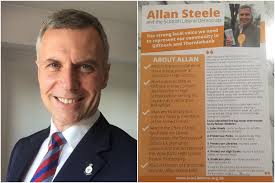 Wife abusing Scots RAF Wing Commander decorated by Barack Obama running for  Lib Dems at election