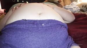 Nagitokowaru's Huge Overstuffed Belly: Amateur Porn Footage