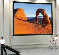 Da-Lite Fast Fold Heavy Duty Deluxe 92151 - 292" diag.(135x240) - [16:9] -  HD Progressive ReView 0.9