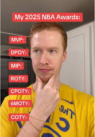 My 2025 NBA Award Winners 🏆 #nba #nbaawards #nbamvp #nbabasketball