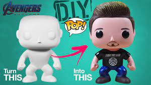 Check spelling or type a new query. Diy Funko Pop Tony Stark From Avengers Endgame Custom Pops With Polymer Clay Tutorials Craft By K Youtube