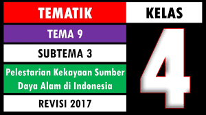 Hari minggu adalah hari libur wali kelas 5a. Rangkuman Kelas 4 Tema 9 Kayanya Negeriku Sd Plus Rahmat