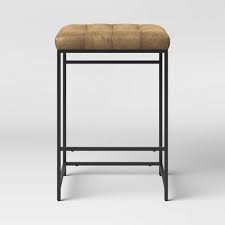 trubeck square metal & upholstered