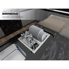 Calha úmida De Encaixe Em Aço Inox Escovado Calha Umida Organizadora Lateral Quadratta Pratic Em 2020 Calha Umida Calha Escorredor De Louca Embutido