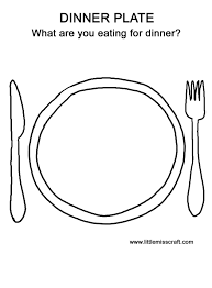 Plates Clipart Dinner Plate 11 2100 X 2850 Dumielauxepices Net Preschool Worksheets Thanksgiving Coloring Pages Preschool