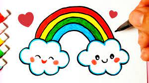 1500 x 1500 jpeg 131 кб. Como Desenhar Arco Iris Com Nuvens Fofas Desenhos Bonitos Desenho Para Desenhar Youtube