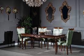 Shop target for dining chairs & benches you will love at great low prices. Casa Padrino Luxury Baroque Dining Room Chair Set Mint Green Brown 53 X 55 X H 109 Cm Noble Kitchen Chairs Set Of 6 Baroque Dining Room Furniture