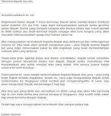 Contoh surat pribadi / personal letter dalam bahasa inggris. 10 Contoh Surat Pribadi Terlengkap Untuk Tugas Sekolah Suratku Id