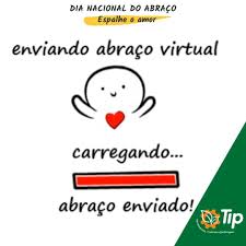 Este texto fala sobre o abraço como. Tip Ferramentas Tratores Jardinagem Abraco Virtual Facebook