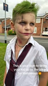 Образ На Хэллоуин Для Ребенка Джокер