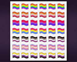 Full color on 3mil gloss vinyl. Gay Pride Lgbt Flag Stickers Label Sticker Set No Homo Etsy