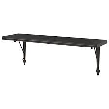Dynan wall shelf, white, 15 3/4x5 7/8x15 3/4. Bergshult Krokshult Wall Shelf Brown Black Anthracite Ikea