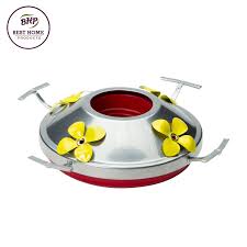 Can be used as a replacement, too. Hummingbird Feeder Base With Perch Tray Replacement Silver W Yellow Flowers Best Home Products