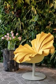 Kenneth Cobonpue Bloom Chair Balcony Decor Vertical Green Wall Inspiration