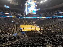 pepsi center section 116 denver nuggets rateyourseats com