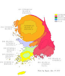 Cartogram Of The Result Of 2012 Legislative Election In Korea Cartogram Map Infographic