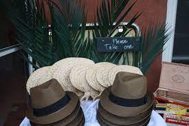 Party Favors Cuban Style Hats For Men And Fans For Women Cuban Party Theme Cuban Party Theme Havana Nights Party Havana Theme Party