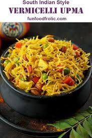 Vermicelli Upma Semiya Upma Recipe Fun Food Frolic Recipe Breakfast Recipes Indian Indian Food Recipes Vegetarian Indian Breakfast