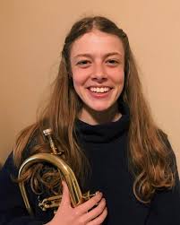 Meet @audrey_foster member of SWB! • Audrey Foster is a Trumpet and  Flugelhorn player from Houston, Texas. She is a graduate of the University  of Houston, Bachelors of Music. Audrey has been