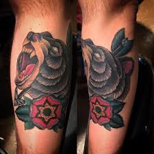 You can also use flowers to accentuate current one of the most marvelous creations on the planet are flowers and we can see why because they are absolutely gorgeous. 125 Unique Bear Tattoo Designs A Sign Of Diversity Wild Tattoo Art